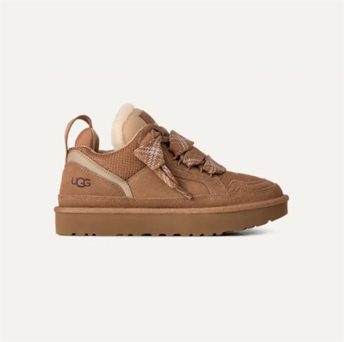 UGG SNEAKERS W LOWMEL CHESTNUT